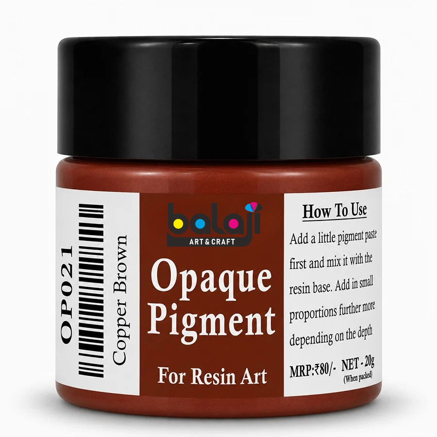 Copper Brown Opaque Resin Pigment 20 Gram