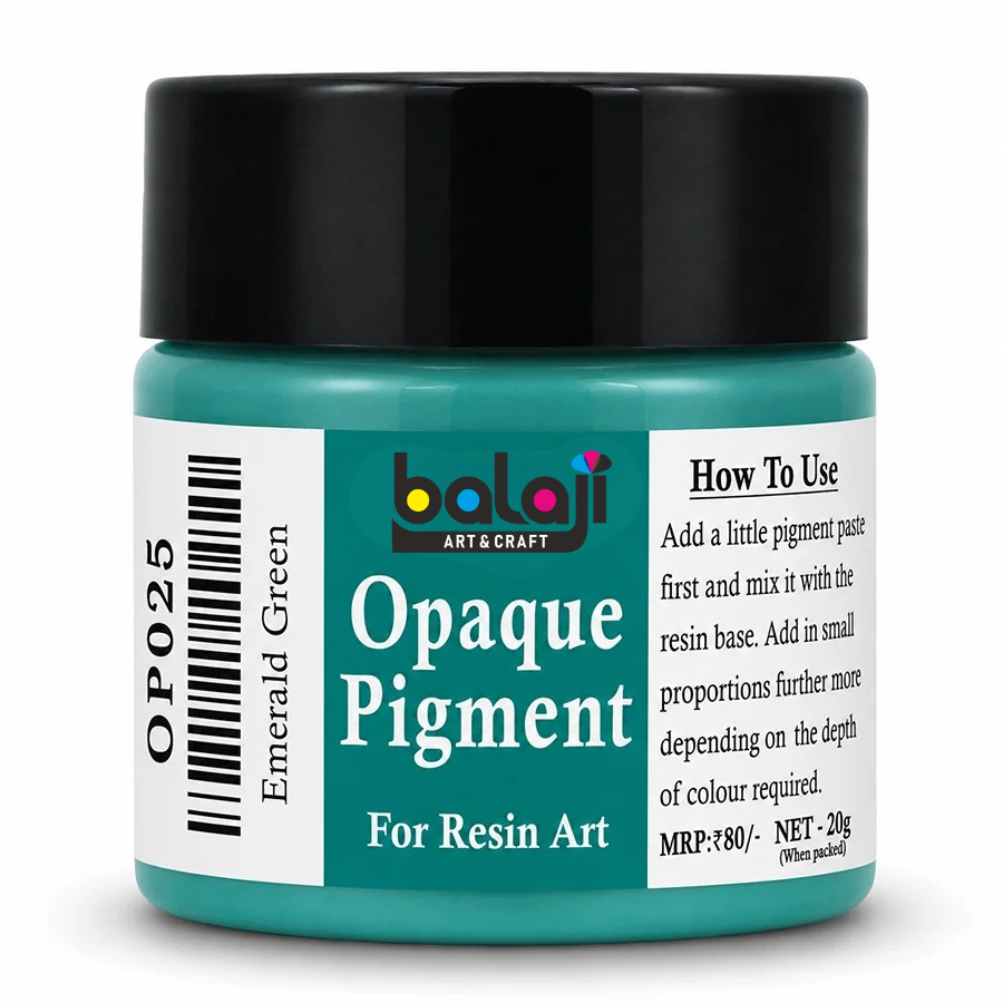 Emerald Green Opaque Resin Pigment 20 Gram