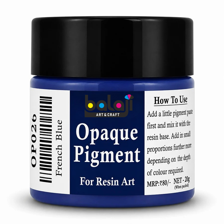French Blue Opaque Resin Pigment 20 Gram