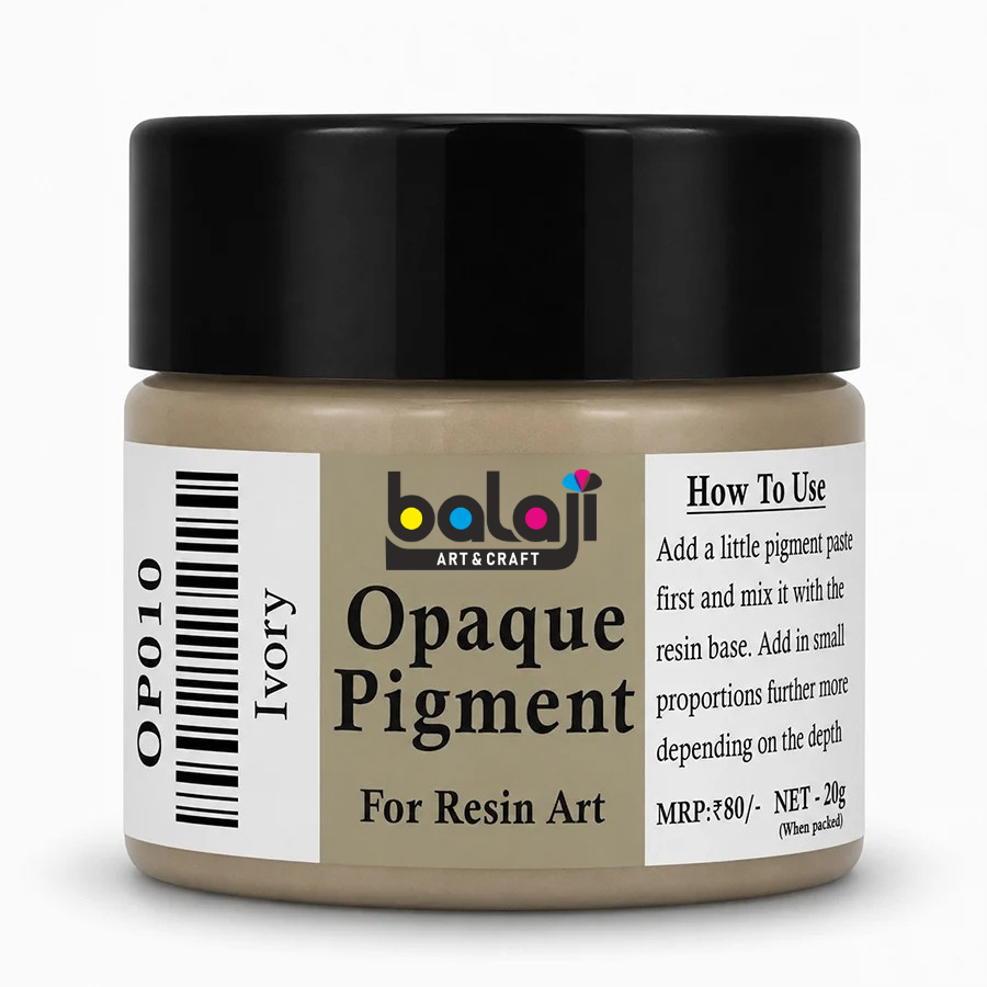 Ivory Opaque Resin Pigment 20 Gram