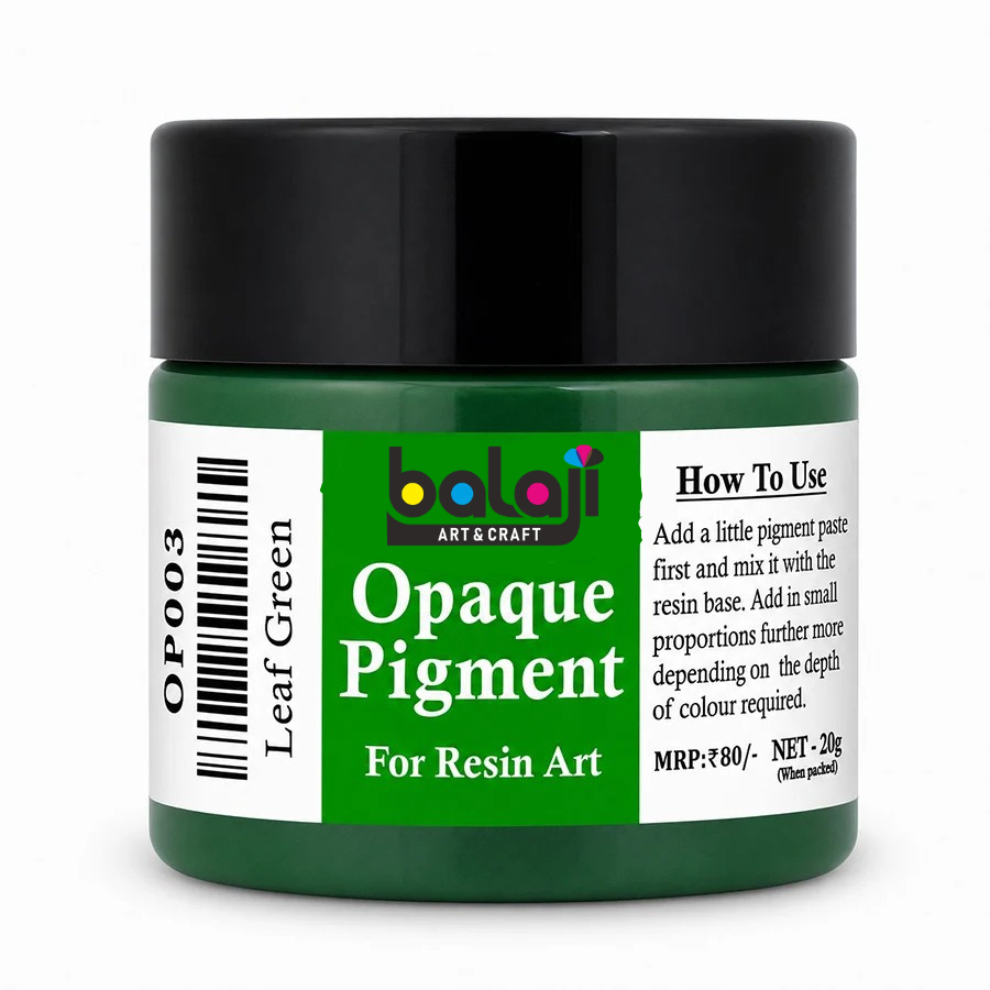 Leaf Green Opaque Resin Pigment 20 Gram