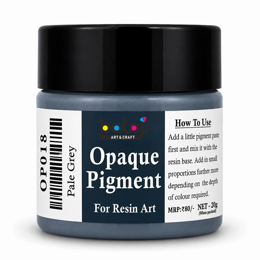 Pale Grey Opaque Resin Pigment 20 Gram