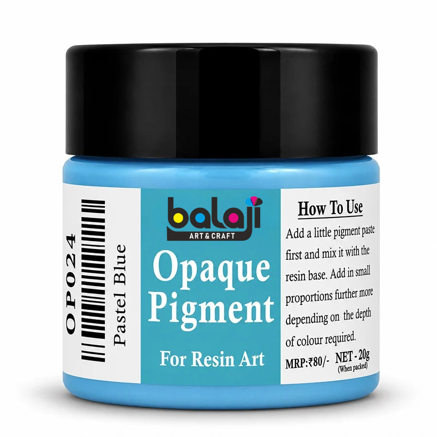Pastel Blue Opaque Resin Pigment 20 Gram