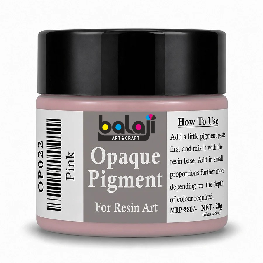 Pink Opaque Resin Pigment 20 Gram