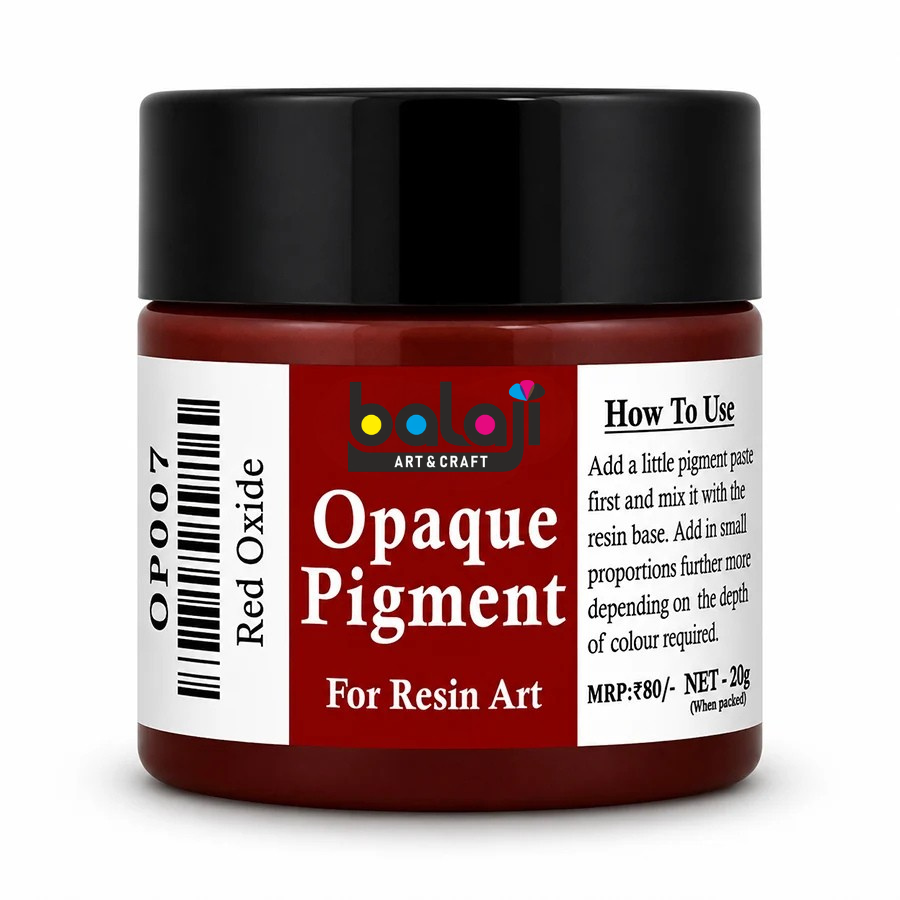 Red Oxide Opaque Resin Pigment 20 Gram