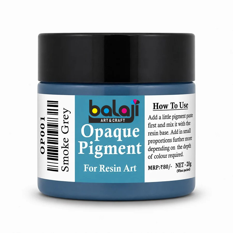 Smoke Grey Opaque Resin Pigment 20 Gram