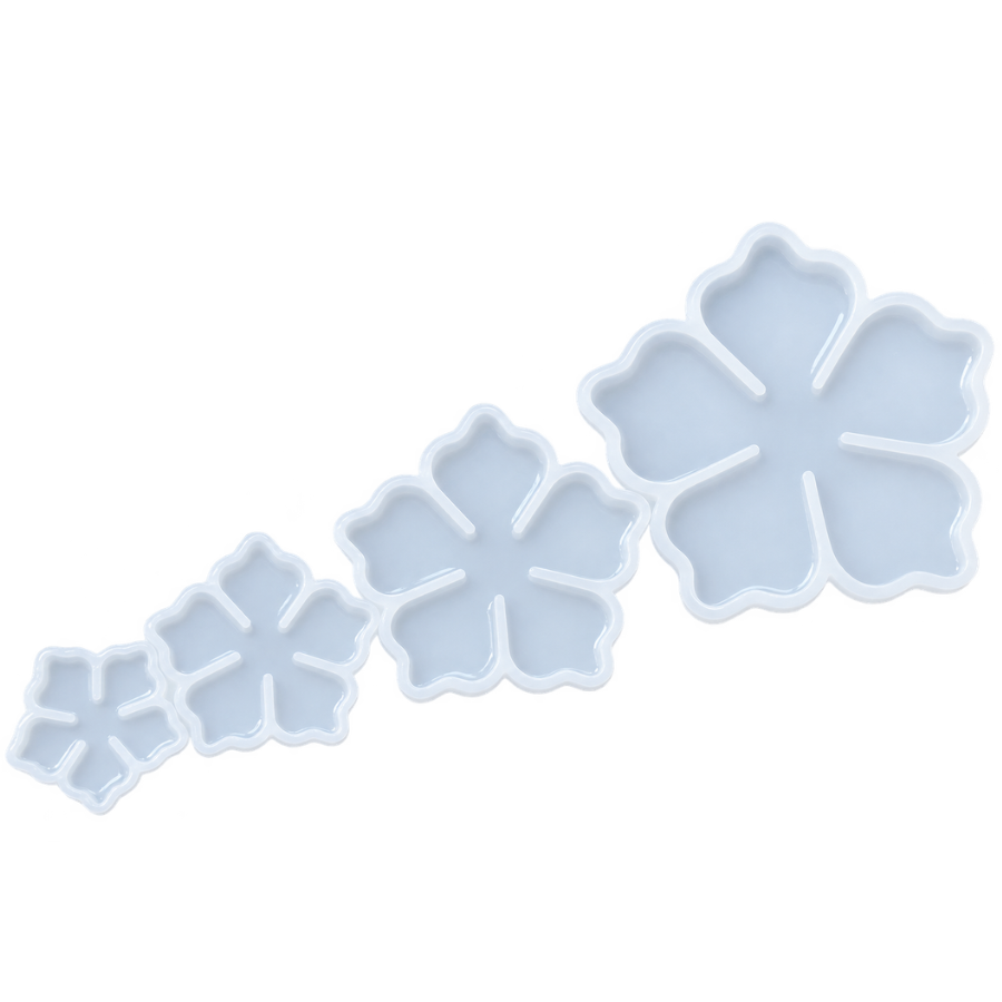 3D 4 Cavity 5 Kali Flower Mould