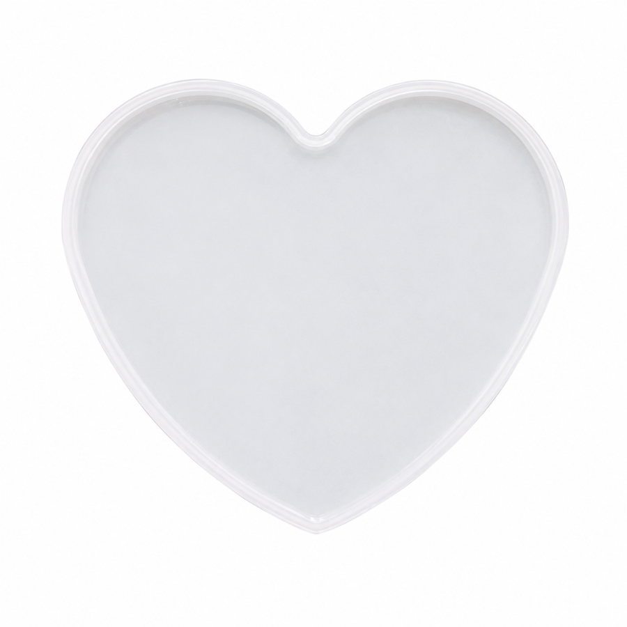6″ Heart Coaster Mould