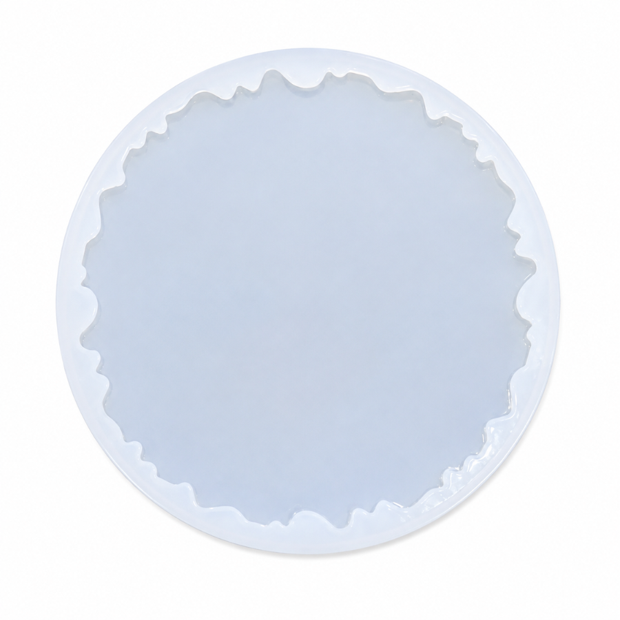 8″ Round Agate Tray & Photo Frame Mould