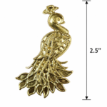 Metal peacock