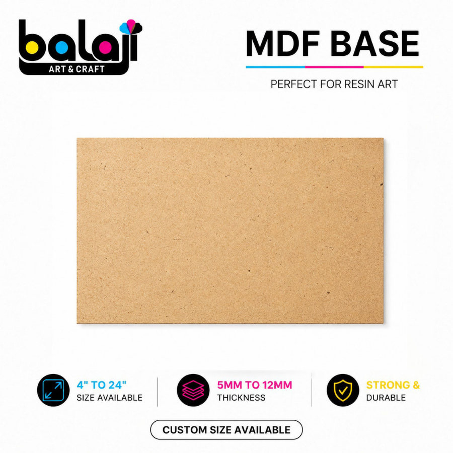 Plain Rectangular MDF Base