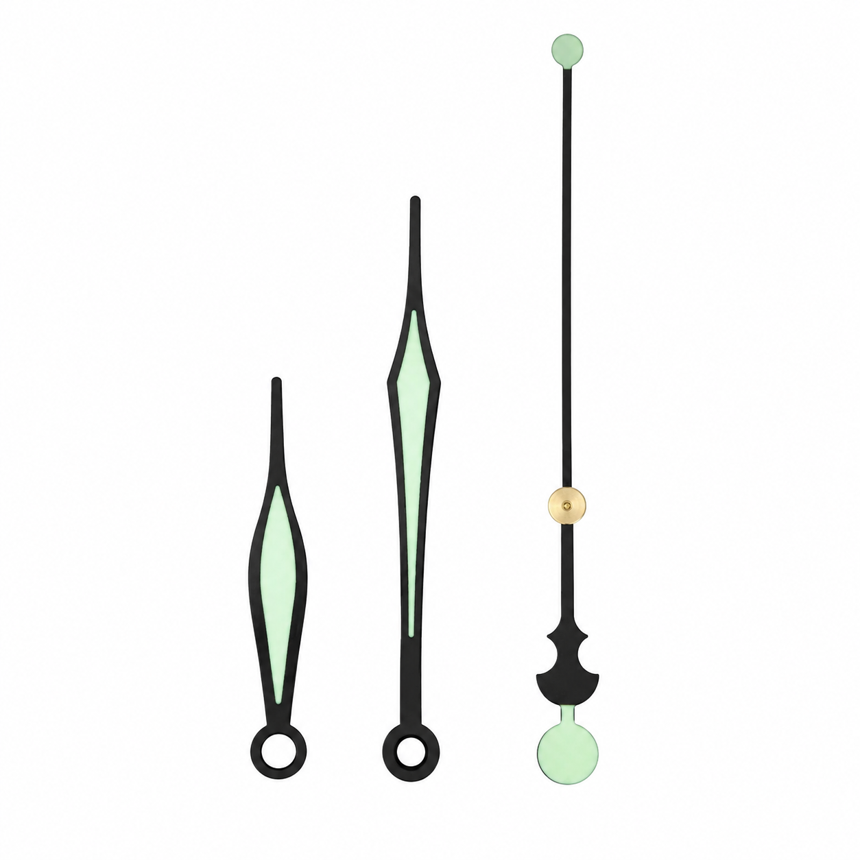 Radium Luminous Clock Hands (Glow in The Dark)