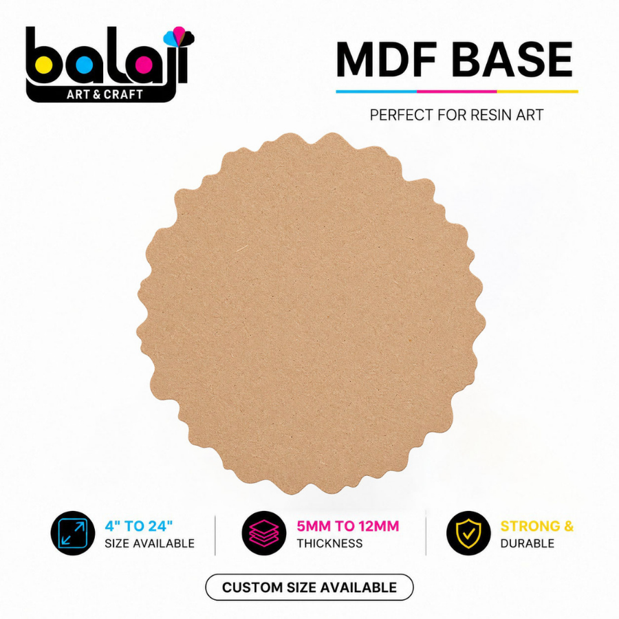 Round Agate MDF Base