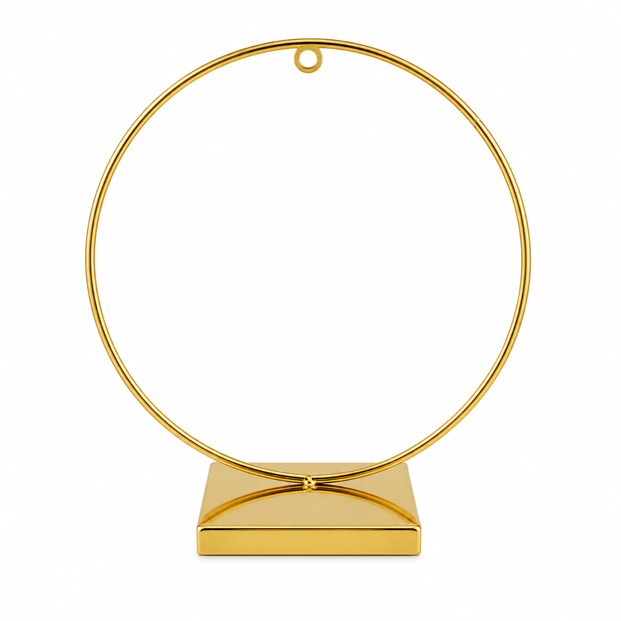 Round Frame Hanger Metal Stand