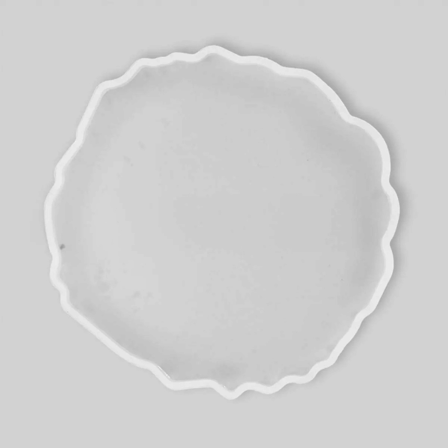 Agate round resin mould