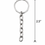 Silver key ring