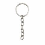 Silver key ring