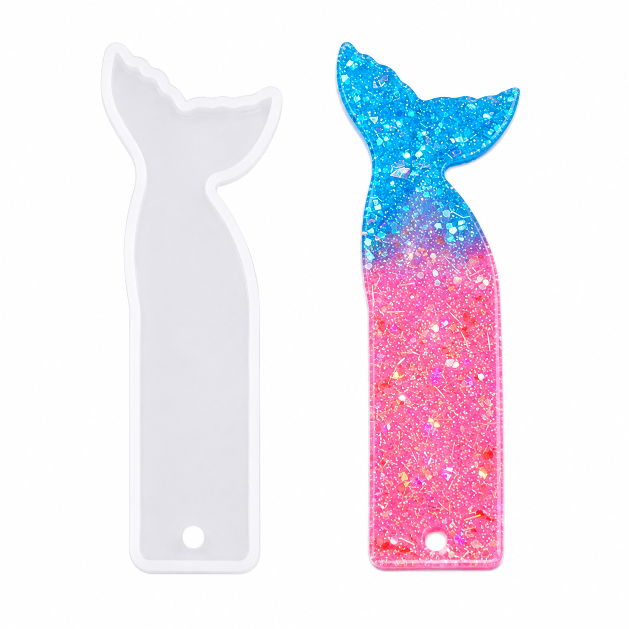 Small Mermaid Tail BookMark Mould