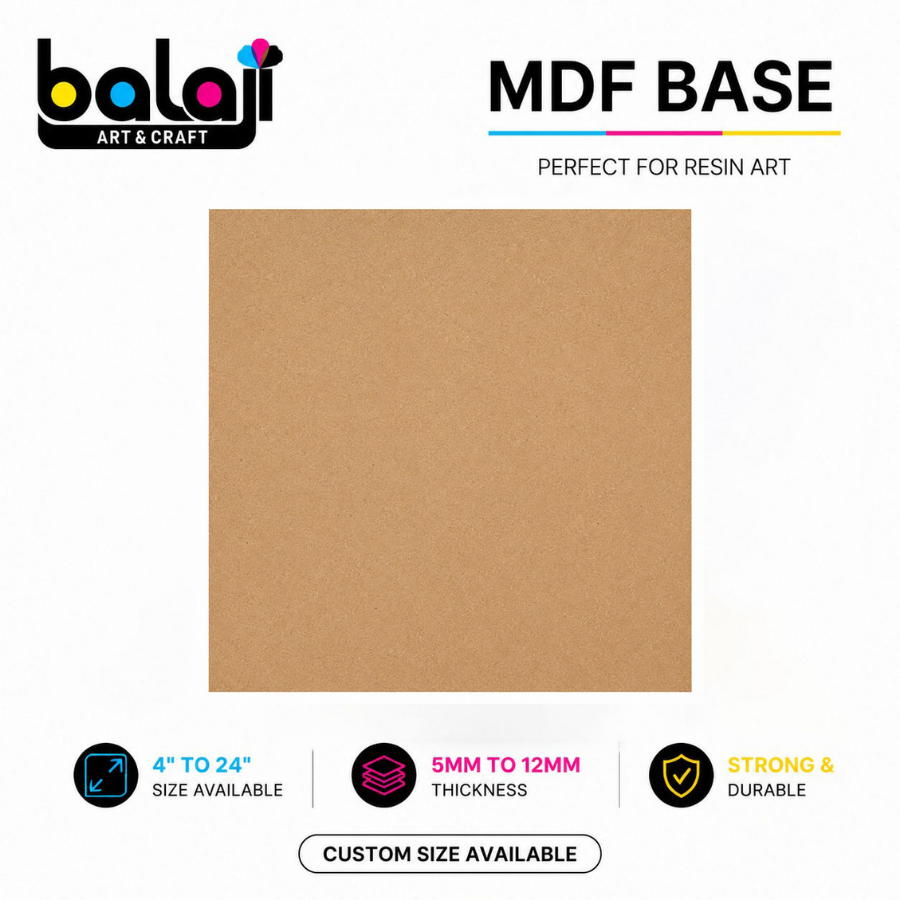 Square MDF Base