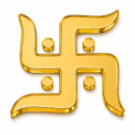Swastik Acrylic Cutout – 2 Pair