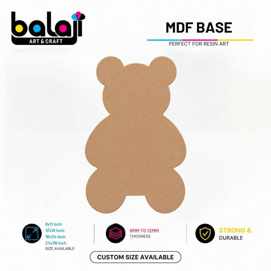 Teddy Bear MDF Base