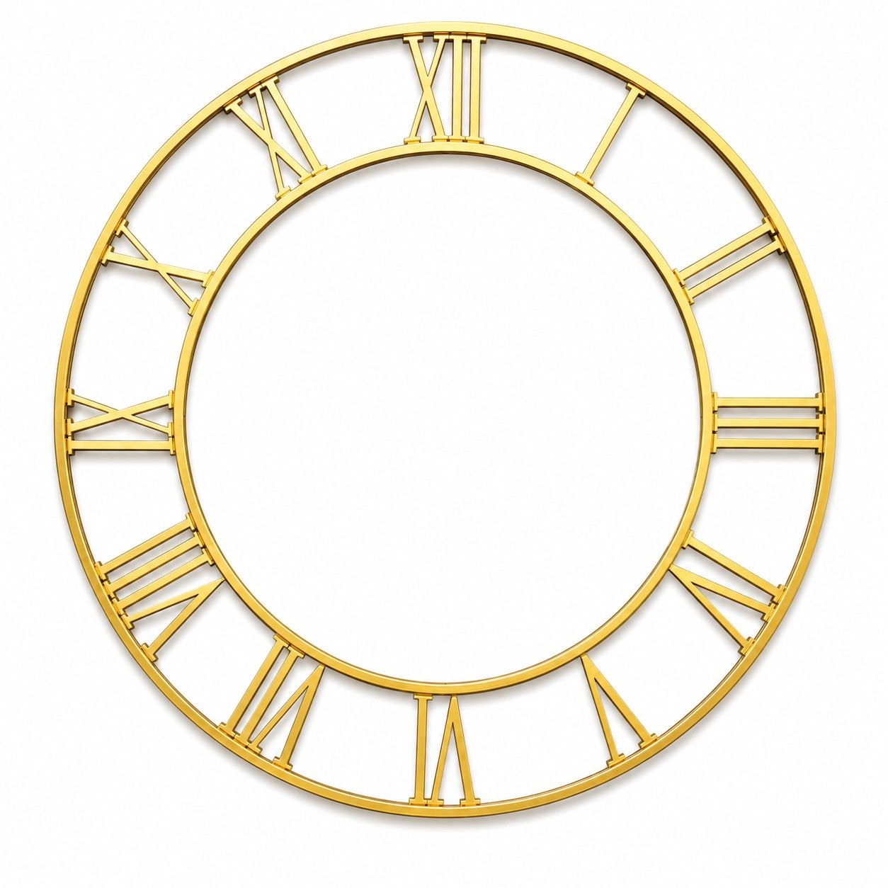 Clock roman ring