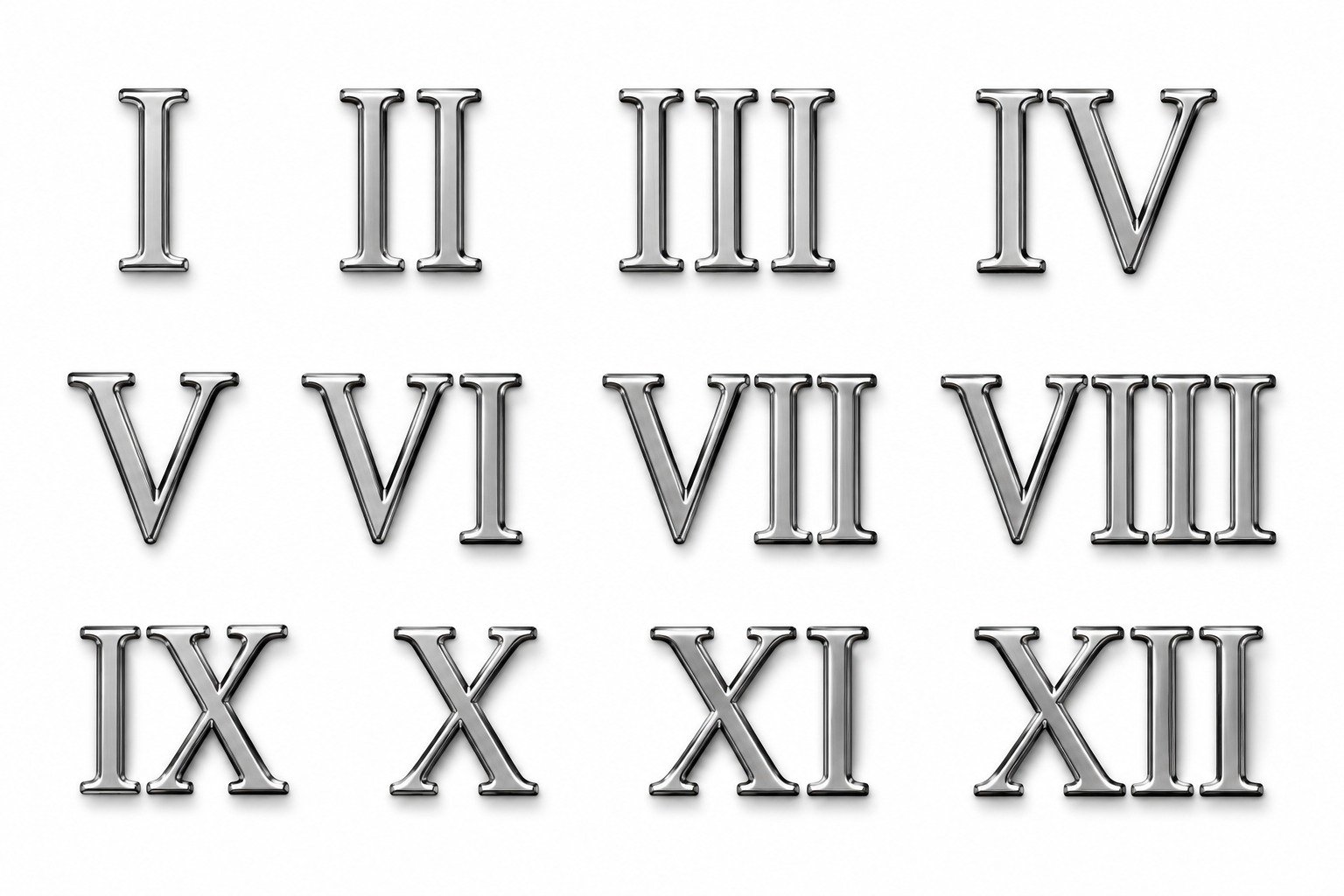 Roman acrylic number