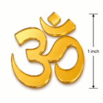 Om Acrylic Cutout – 2 Pair