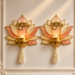 MDF Lotus Shubh Labh Diya Holder Base – Perfect for Resin Art