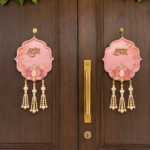 MDF Shubh Labh Lotus Cutout Set