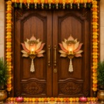 MDF Lotus Shubh Labh Diya Holder Base – Perfect for Resin Art